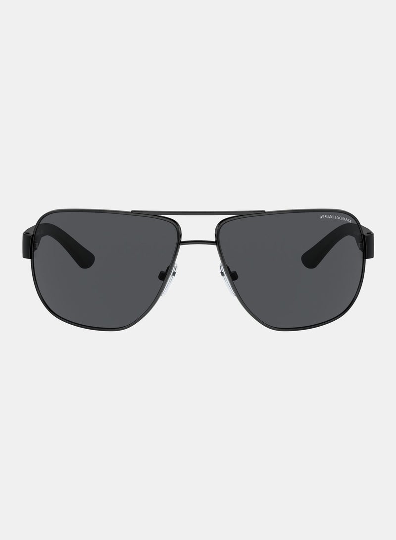 Armani Exchange Full Rimmed Pilot Sunglasses 0AX2012S 62 606387 - Image 1